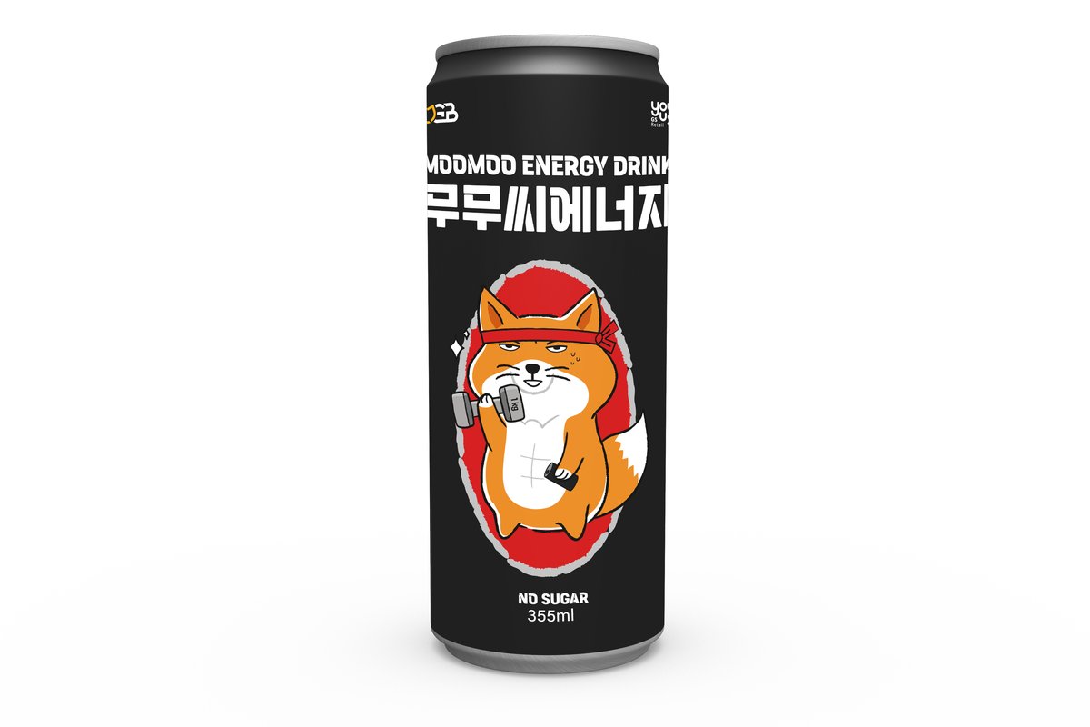 MooMoo Energy Drink character can